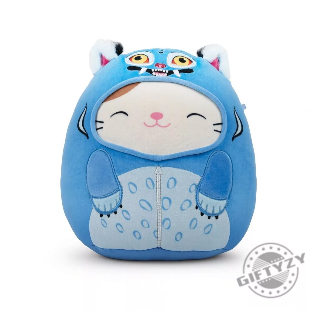 KPop Demon Hunters Cam the Cat as Derpy Squishmallows Plush Toy