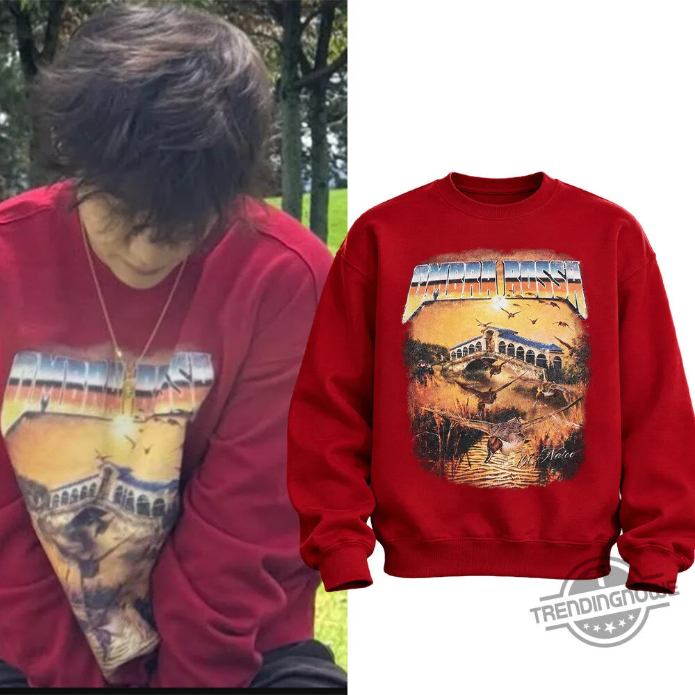 Taehyung OMBRA ROSSA Sweatshirt Shirt