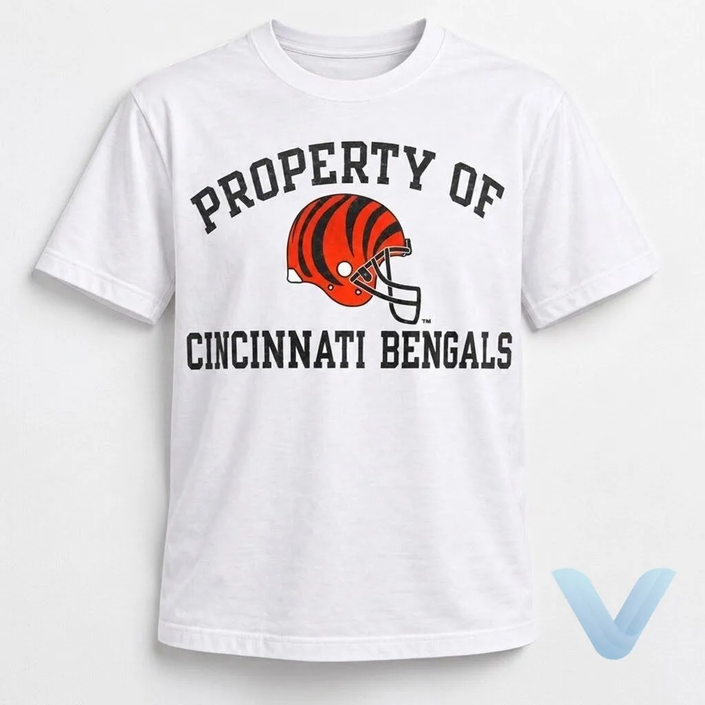 Gia Duddy Property Of Cincinnati Bengals t Shirt
