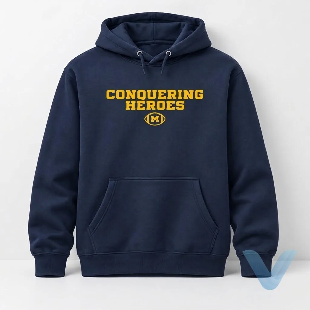 Home 10 Dave Portnoy Conquering Heroes Michigan Wolverines Hoodie shirts