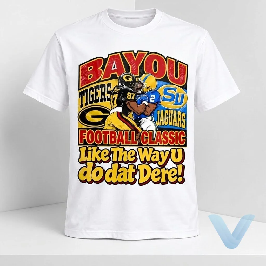 Tyler Shough Tigers GSU Vs South SU Bayou Classic Like The Way You Do Dat Dere t Shirt