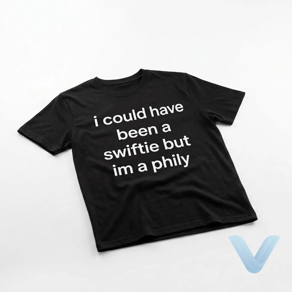 I Could Have Been A Swiftie But Im A Phily 2026 t Shirt I Could Have Been A Swiftie But Im A Phily 2026 t Shirt – image 3 of 4