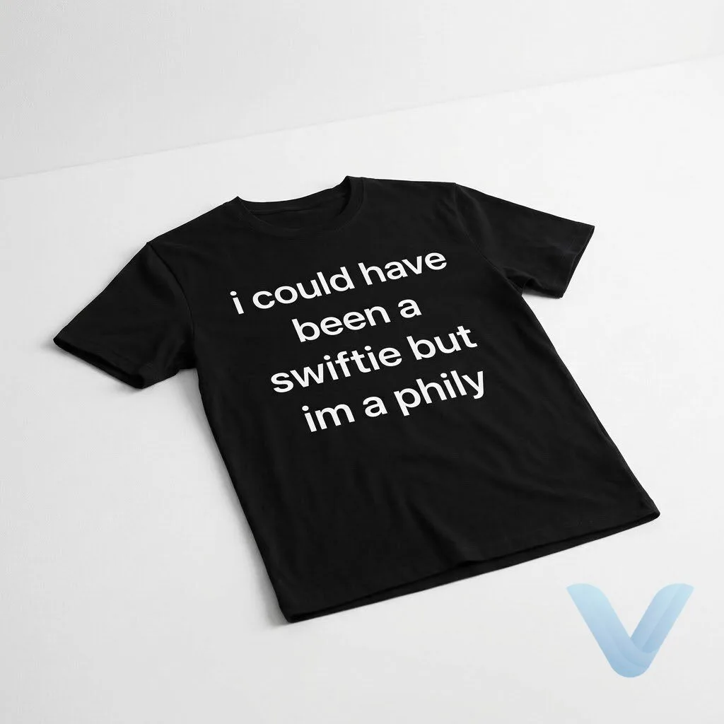 I Could Have Been A Swiftie But Im A Phily 2026 t Shirt I Could Have Been A Swiftie But Im A Phily 2026 t Shirt – image 4 of 4