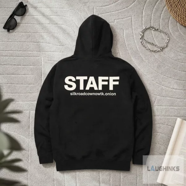 Silk Road Anonymous Marketplace Staff Zip Up Hoodie 1 Silk Road Anonymous Marketplace Staff Zip Up Hoodie