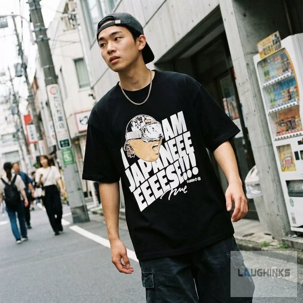 Munetaka Murakami in ski goggles I AM JAPANESE shirt 3 Munetaka Murakami in ski goggles I AM JAPANESE shirt