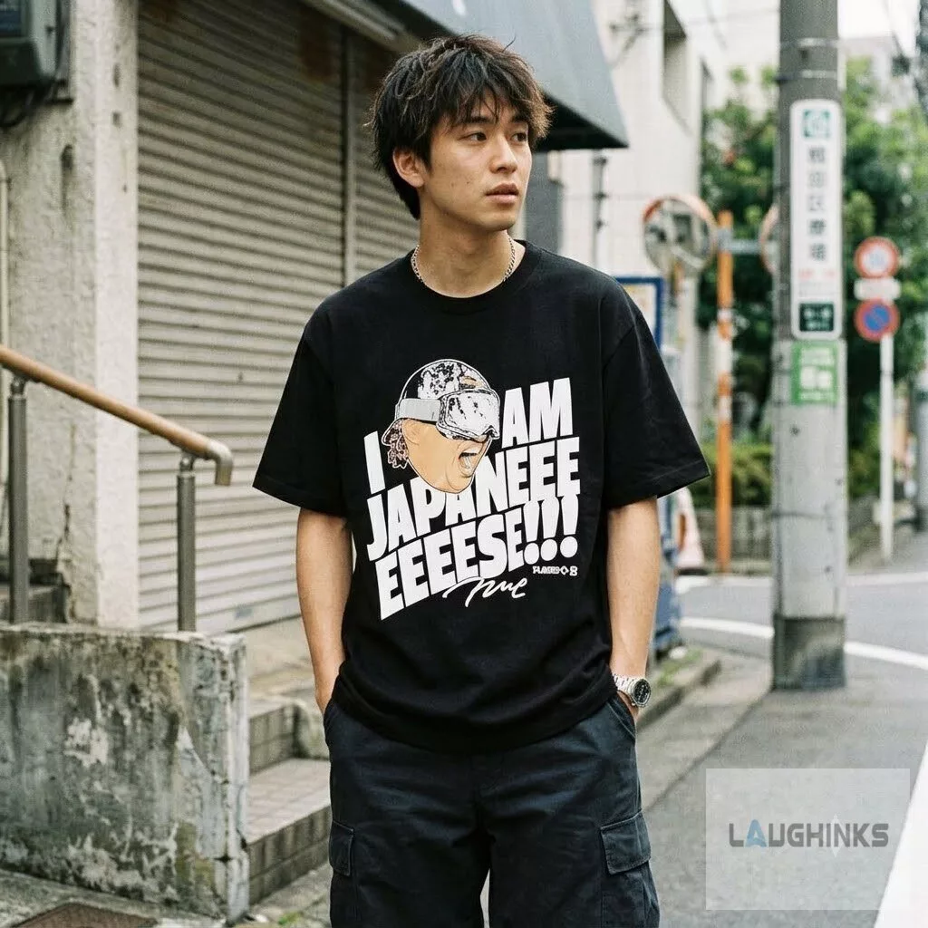 Munetaka Murakami in ski goggles I AM JAPANESE shirt 5 Munetaka Murakami in ski goggles I AM JAPANESE shirt