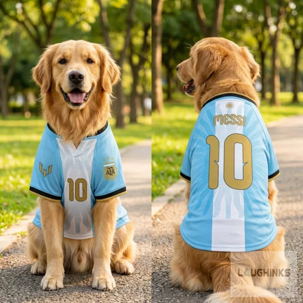 The Last Dance M10 Lionel Messi Farewell 2026 The Goat Special Edition Hockey Jersey for pet