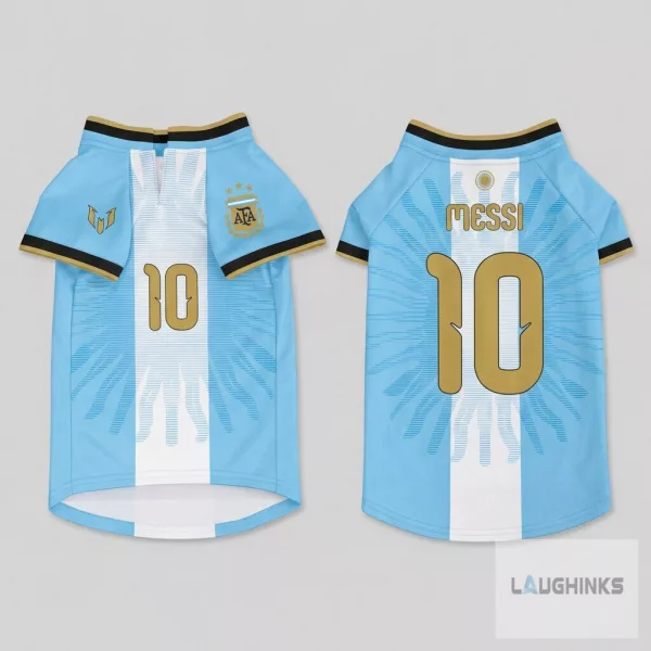 The Last Dance M10 Lionel Messi Farewell 2026 The Goat Special Edition Hockey Jersey for pet