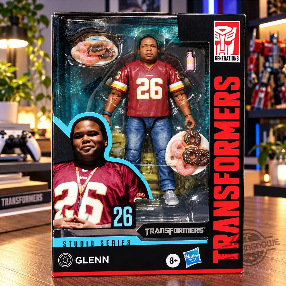 Funny Transformers Studio Series Glen Whitmann Action Figure 6 Funny Transformers Studio Series Glen Whitmann Action Figure