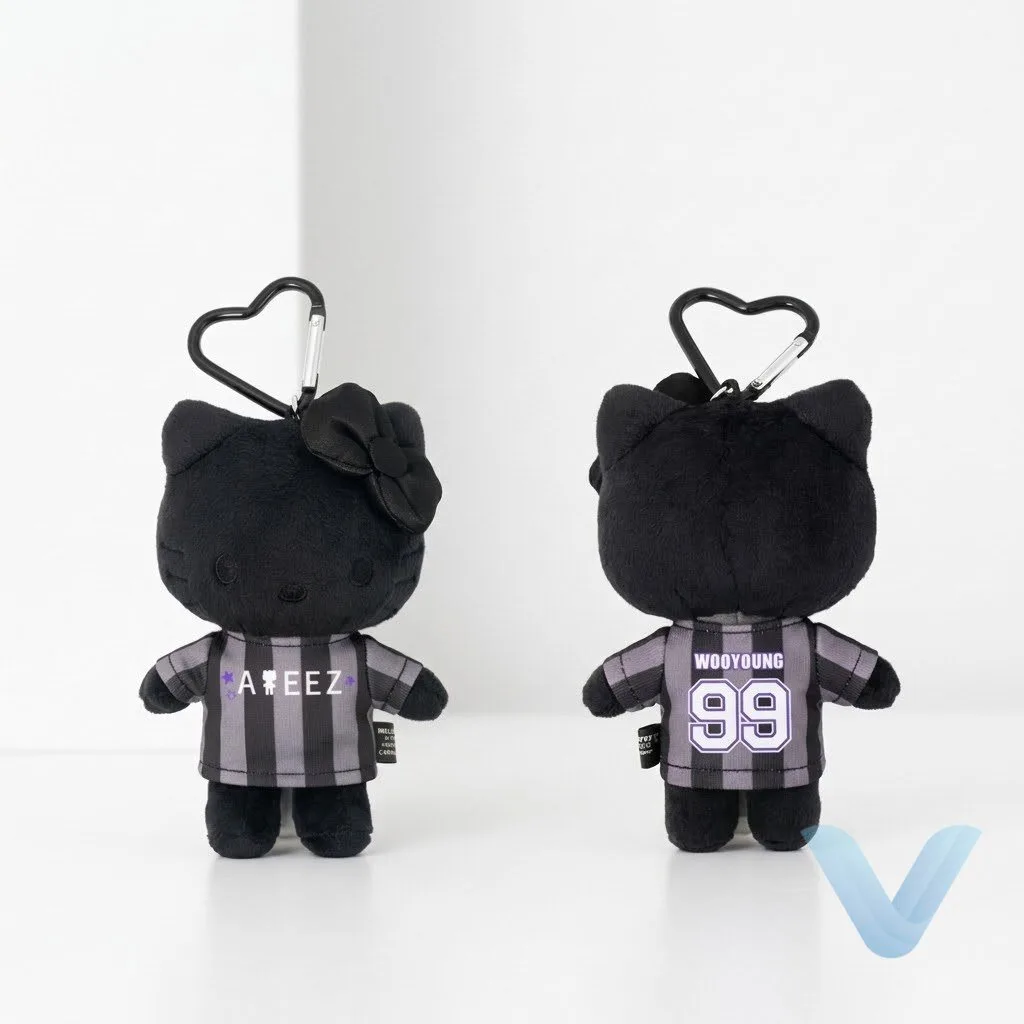ATEEZ x Hello Kitty Black Series WOOYOUNG's MD