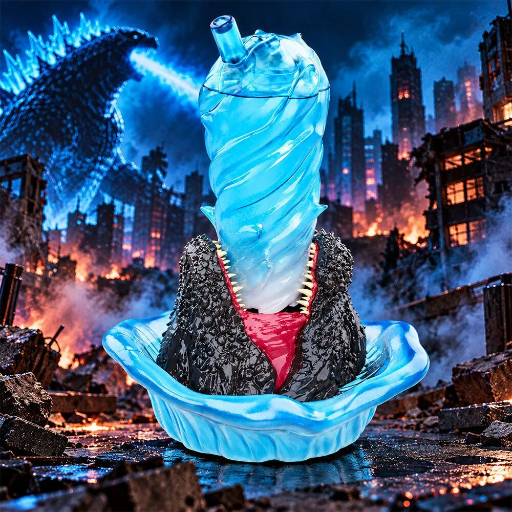 Godzilla Minus Zero Heat Ray Drink Bottle Cup 5 Godzilla Minus Zero Heat Ray Drink Bottle Cup