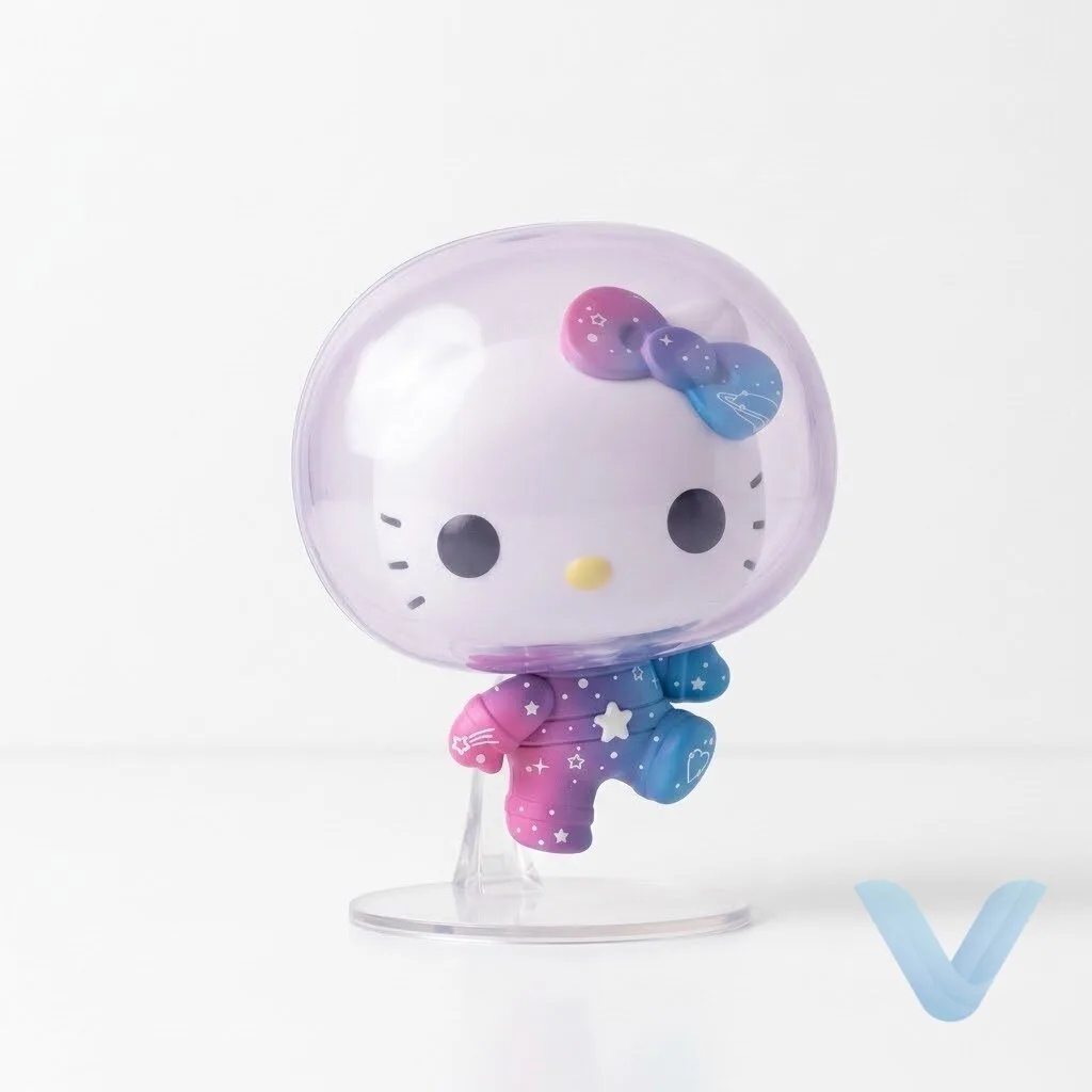 Sanrio Hello Kitty and Friends Hello Kitty Space Suit vinyl figure Funko Pop 9 Sanrio Hello Kitty and Friends Hello Kitty Space Suit vinyl figure Funko Pop replica