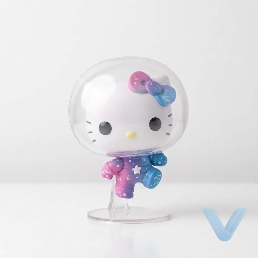 Sanrio Hello Kitty and Friends Hello Kitty Space Suit vinyl figure Funko Pop 10 Sanrio Hello Kitty and Friends Hello Kitty Space Suit vinyl figure Funko Pop replica