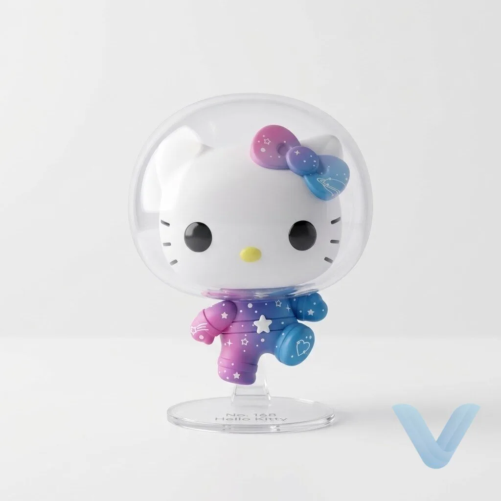 Sanrio Hello Kitty and Friends Hello Kitty Space Suit vinyl figure Funko Pop 11 Sanrio Hello Kitty and Friends Hello Kitty Space Suit vinyl figure Funko Pop replica