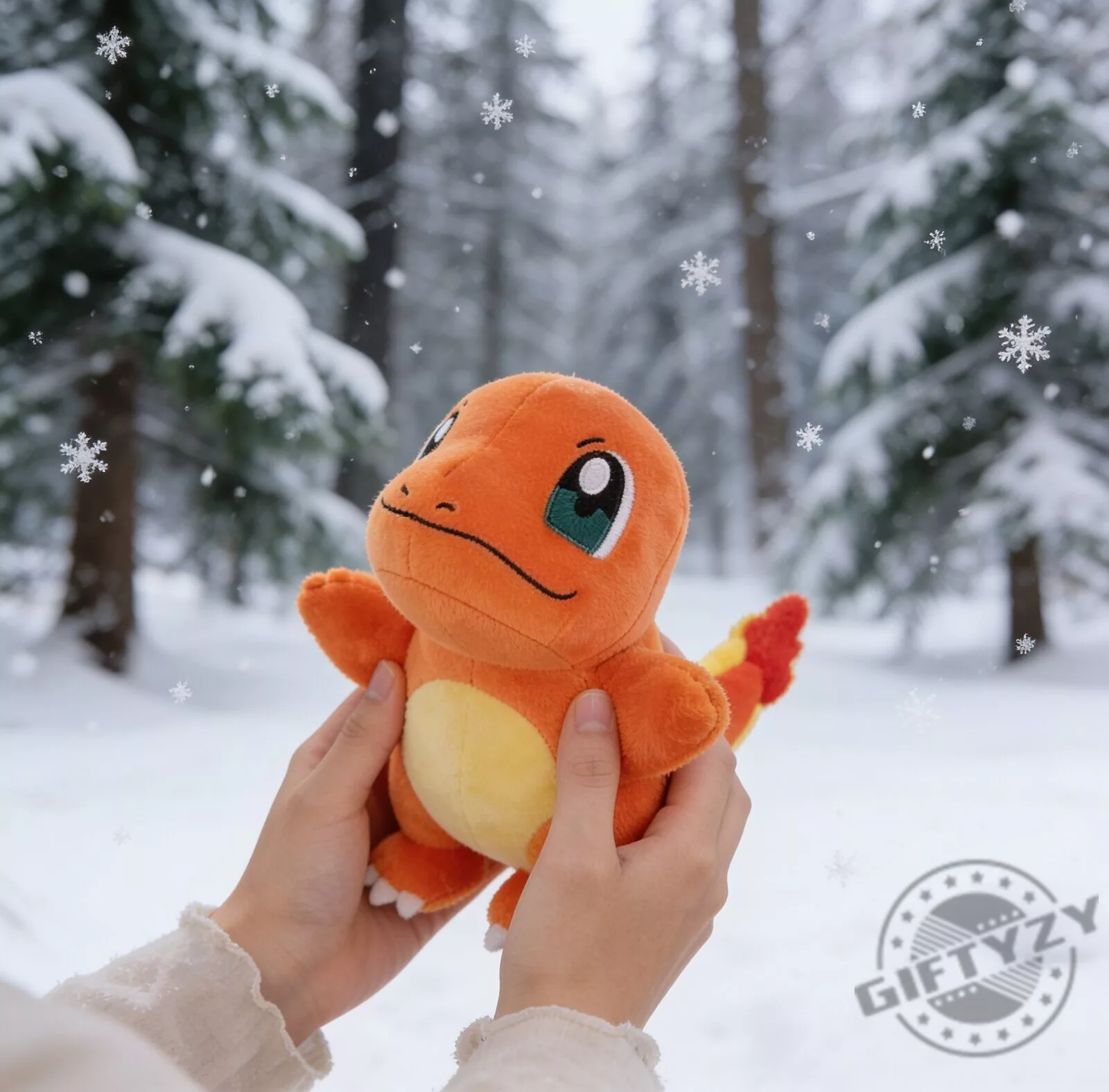 Pokemon Charmander Fluffy Arm Pillow