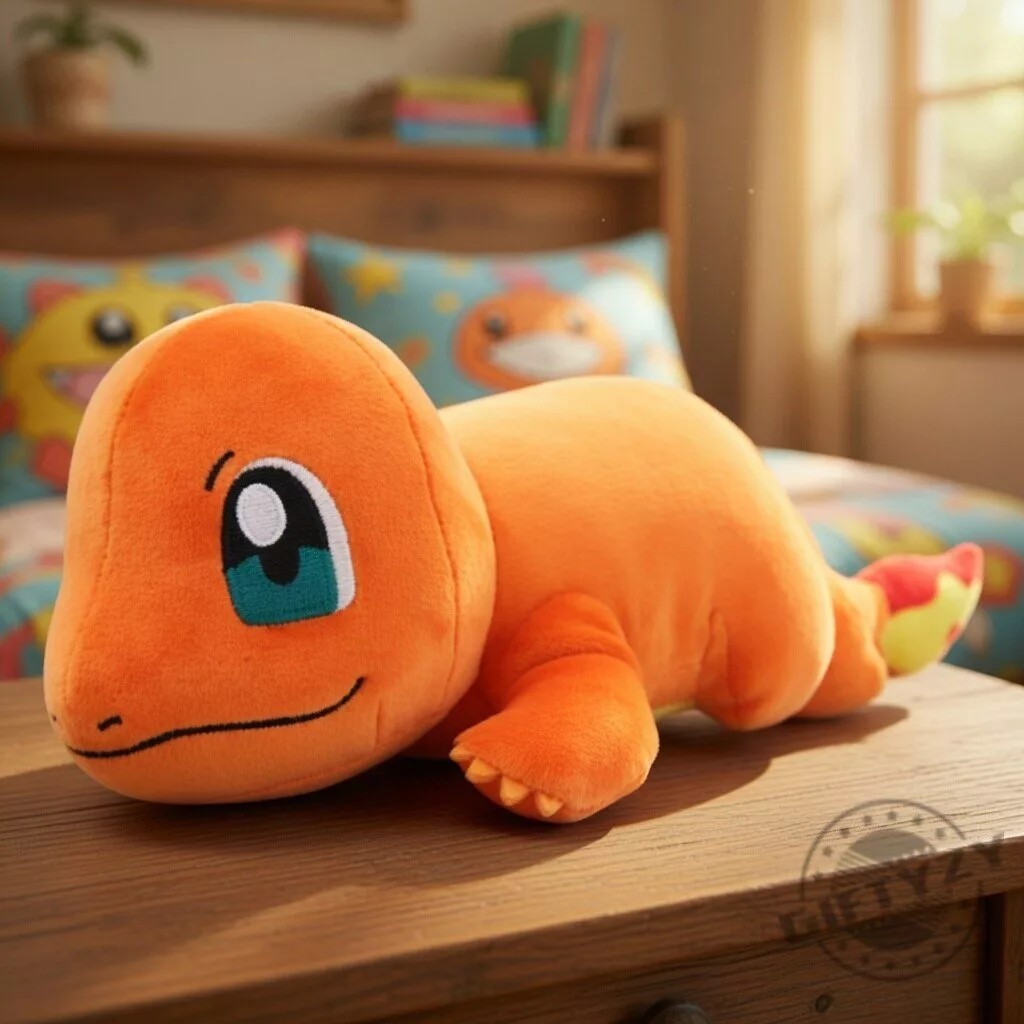 Pokemon Charmander Fluffy Arm Pillow