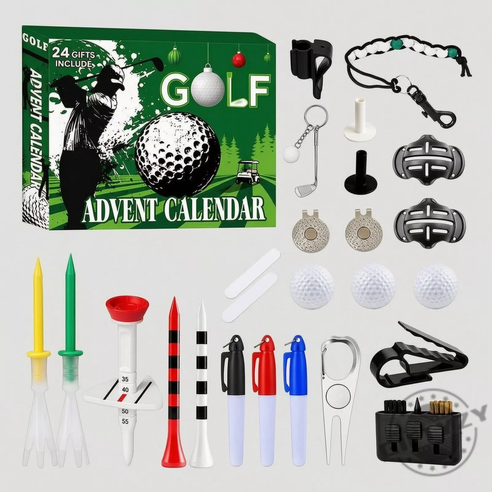 Golf Accessories Christmas Countdown Advent Calendar