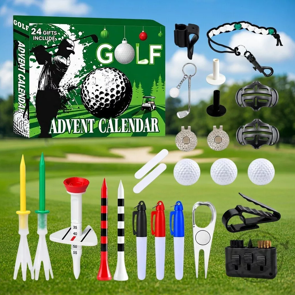 Golf Accessories Christmas Countdown Advent Calendar