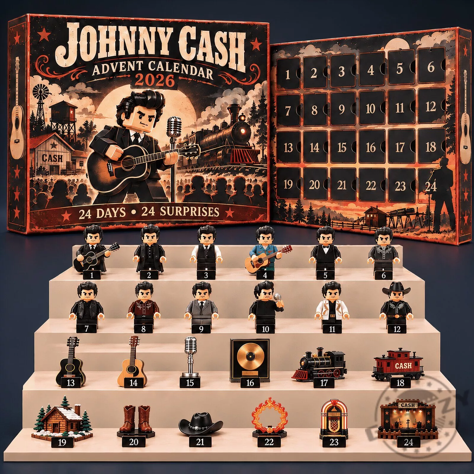 Johnny Cash Premium Christmas Advent Calendar