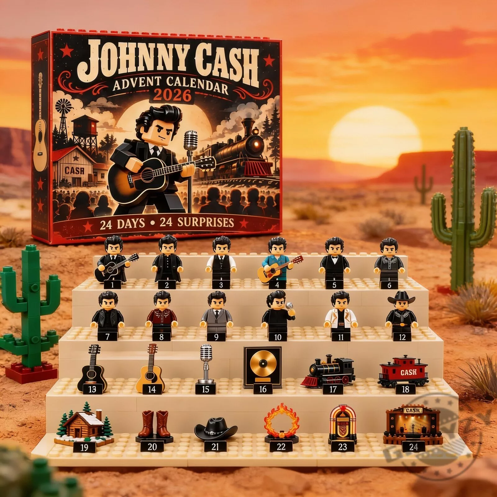 Johnny Cash Premium Christmas Advent Calendar