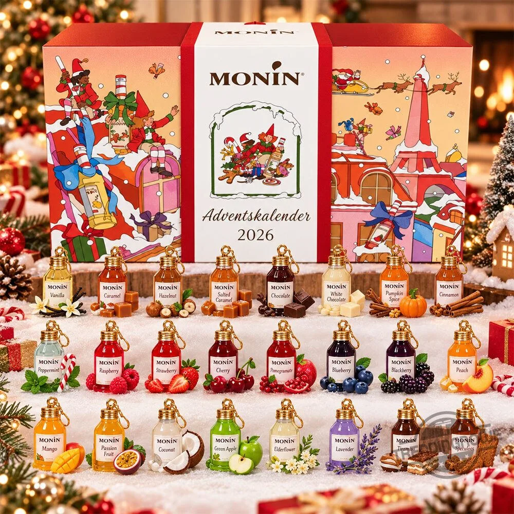 2026 Monin Syrup Advent Calendar 24 Ornament Charms 5 2026 Monin Syrup Advent Calendar 24 Ornament Charms