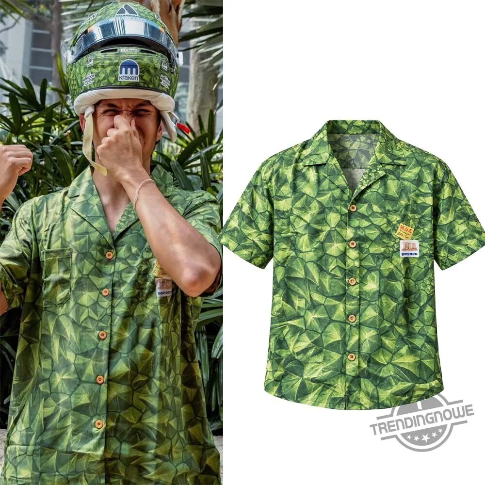 Alexander Albon Inspired Durians Singapore GP Special Hawaiian Shirt 5 Alexander Albon Inspired Durians Singapore GP Special Hawaiian Shirt