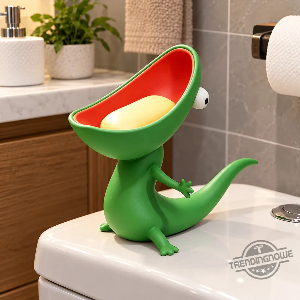 Funny Cute Lizard Big Mouth Lizard Soap Dish Sink Holder Key And Candy Tray 3 Funny Cute Lizard Big Mouth Lizard Soap Dish Sink Holder Key And Candy Tray