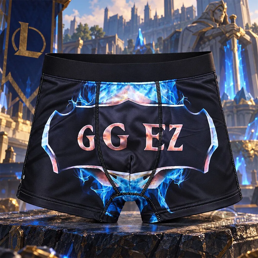 League Of Legends Game Gg Ez Underpants Boxer 3 League Of Legends Game Gg Ez Underpants Boxer