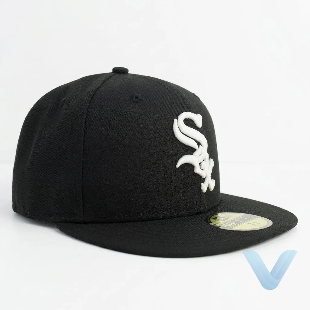 Chicago White Sox Authentic On Field 59FIFTY Black hat cap 11 Chicago White Sox Authentic On Field 59FIFTY Black hat cap