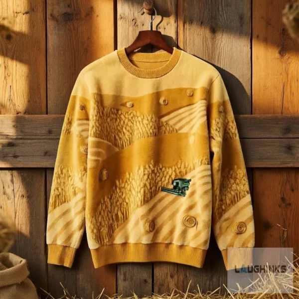 Harvest Wheat Field Landscape Ugly Sweater Farm Life Apparel 1 Harvest Wheat Field Landscape Ugly Sweater Farm Life Apparel