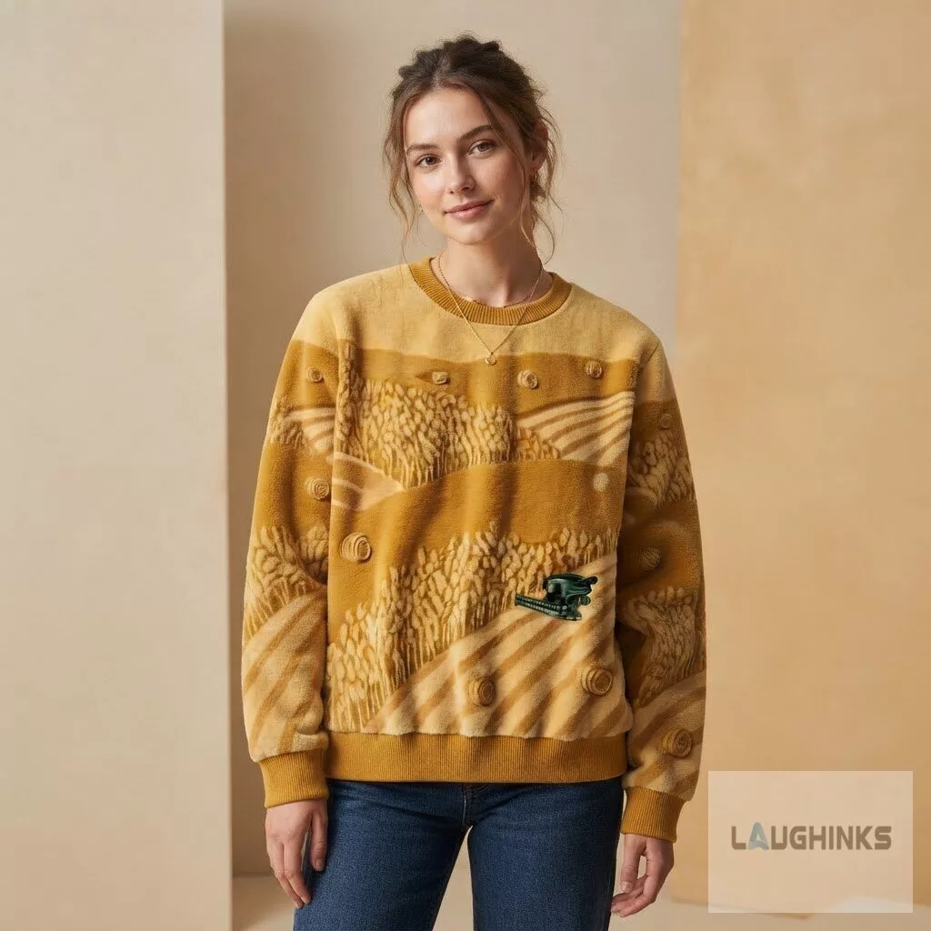 Harvest Wheat Field Landscape Ugly Sweater Farm Life Apparel 5 Harvest Wheat Field Landscape Ugly Sweater Farm Life Apparel