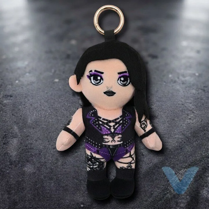 Rhea Ripley Plush Clip plush keychain toy WWE Shop