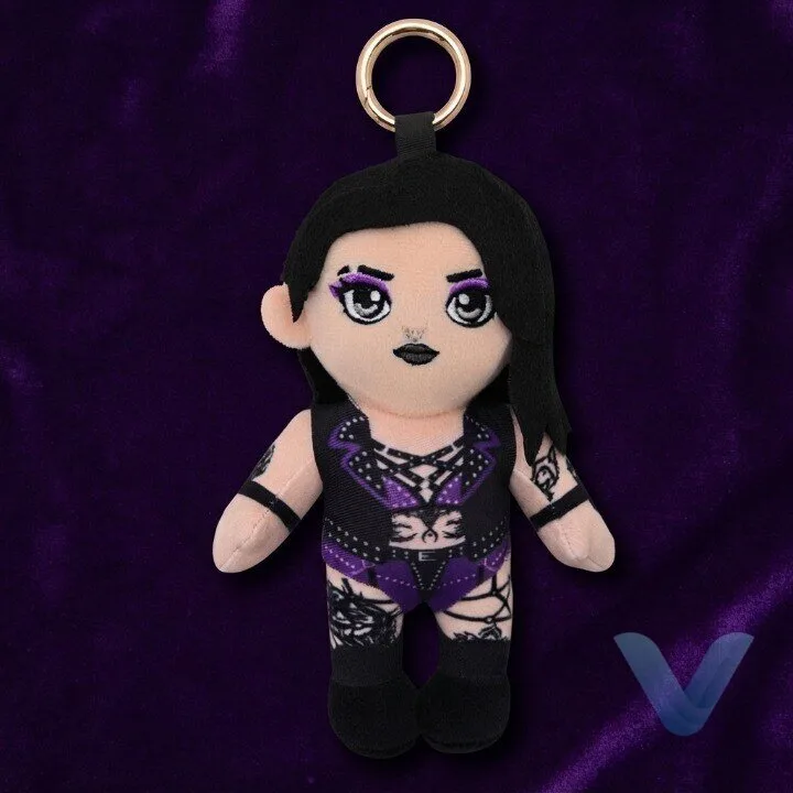 Rhea Ripley Plush Clip plush keychain toy WWE Shop