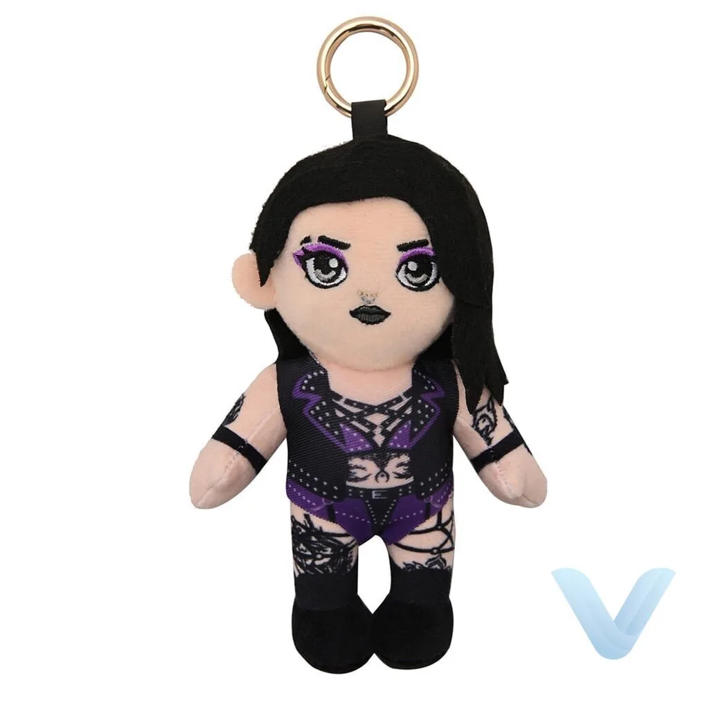 Rhea Ripley Plush Clip plush keychain toy WWE Shop 7 Rhea Ripley Plush Clip plush keychain toy WWE Shop