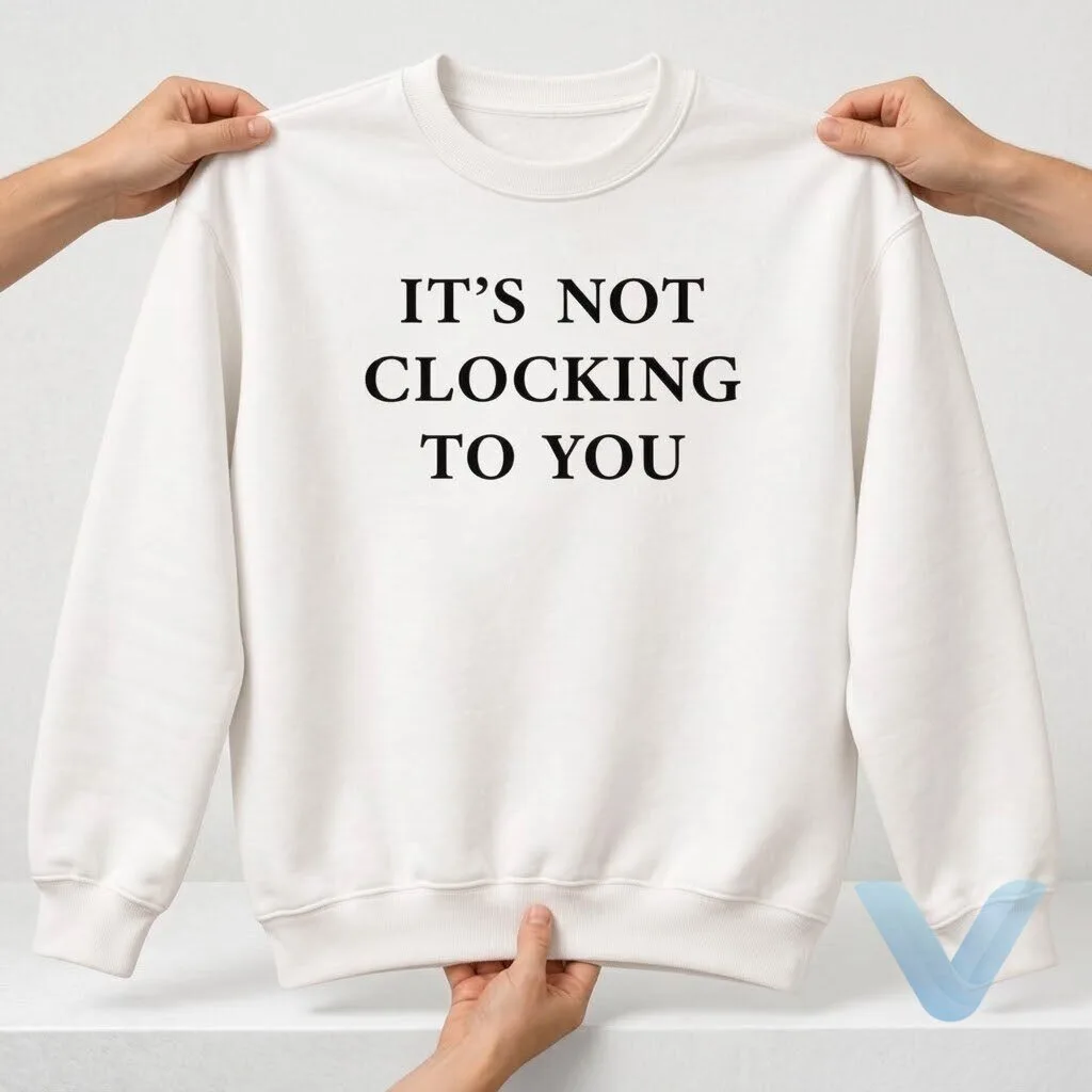 Brooklyn Beckham It's Not Clocking To You Sweatshirt t shirt hoodie