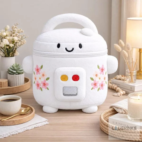 Lola's Rice Cooker Plushie Bag Soft Toy Crossbody Handbag