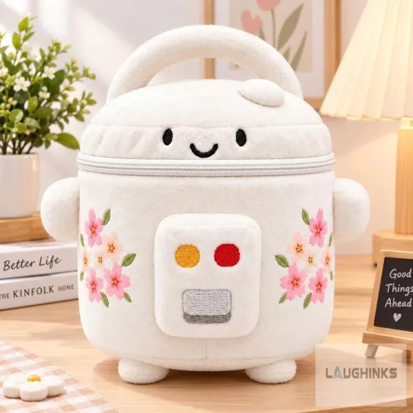 Lola's Rice Cooker Plushie Bag Soft Toy Crossbody Handbag