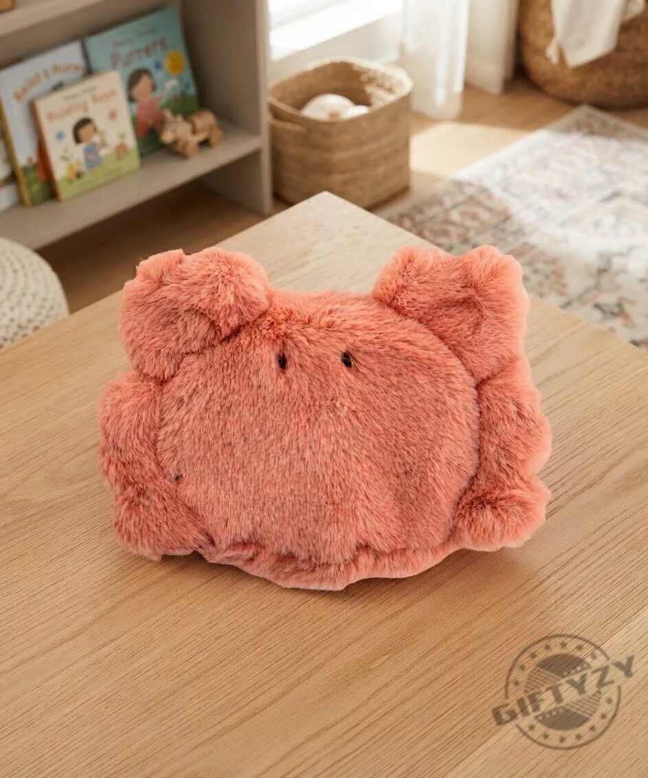 Yummy Warmer Hair Crab Kegani Pouch Plush