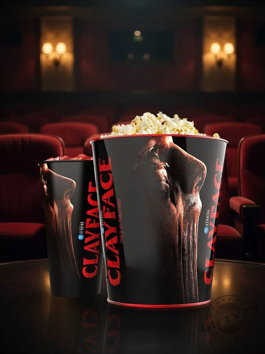 Some faces are hard to forget popcorn bucket