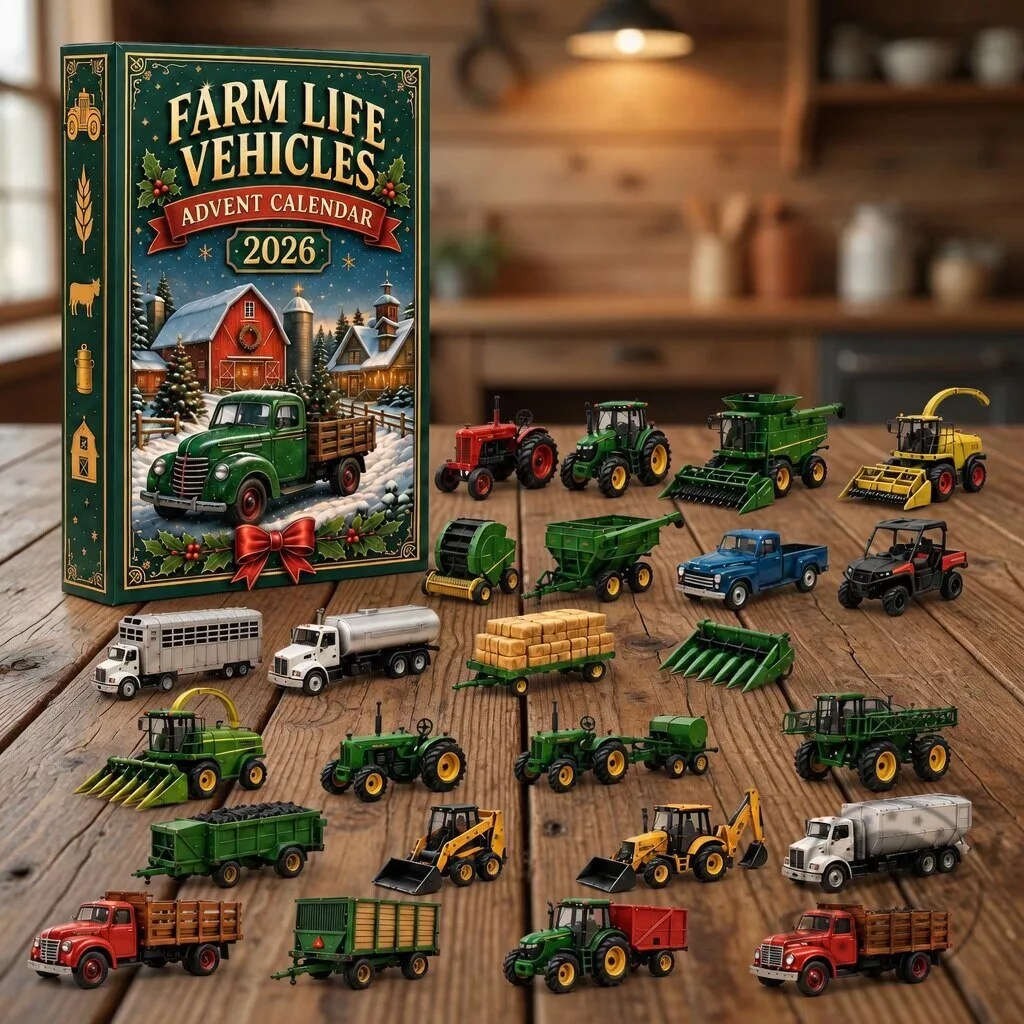Farm Vehicles 2026 Christmas Advent Calendar