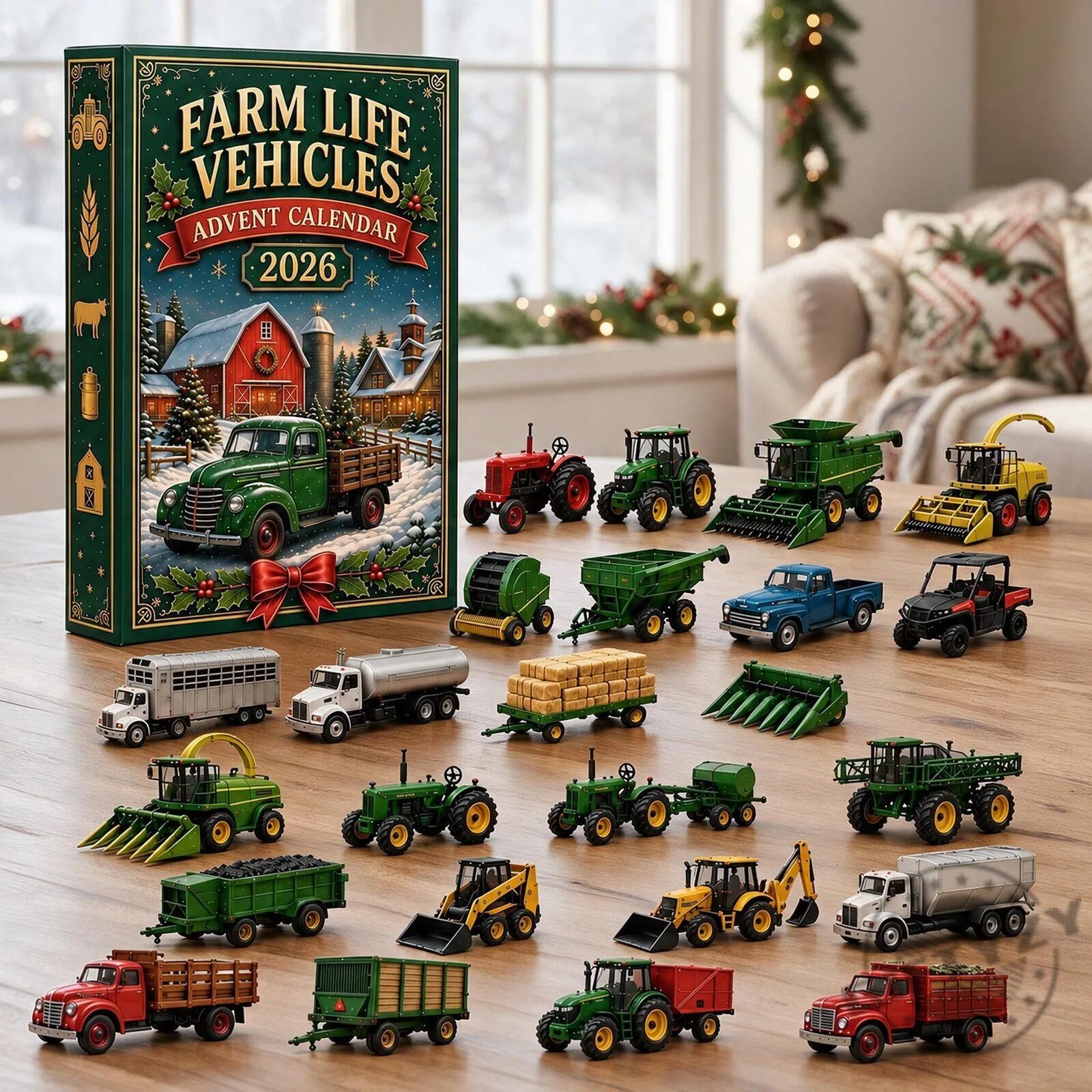 Farm Vehicles 2026 Christmas Advent Calendar
