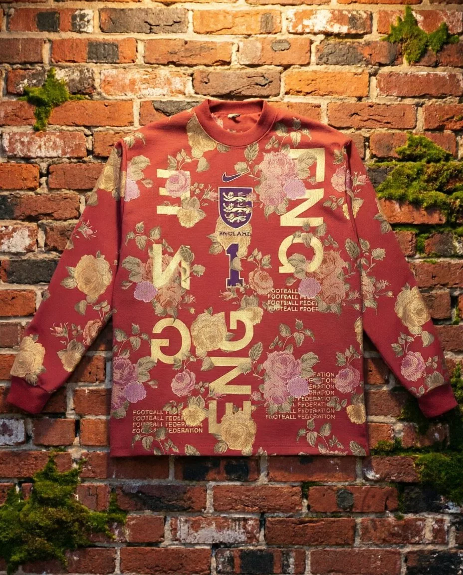 England Floral Refresher An ode to the beautiful chaos 2026 jersey