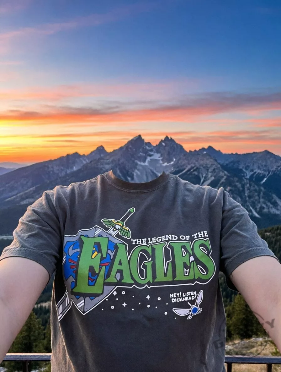 The Legend of the Eagles Gaming Graphic Shirt