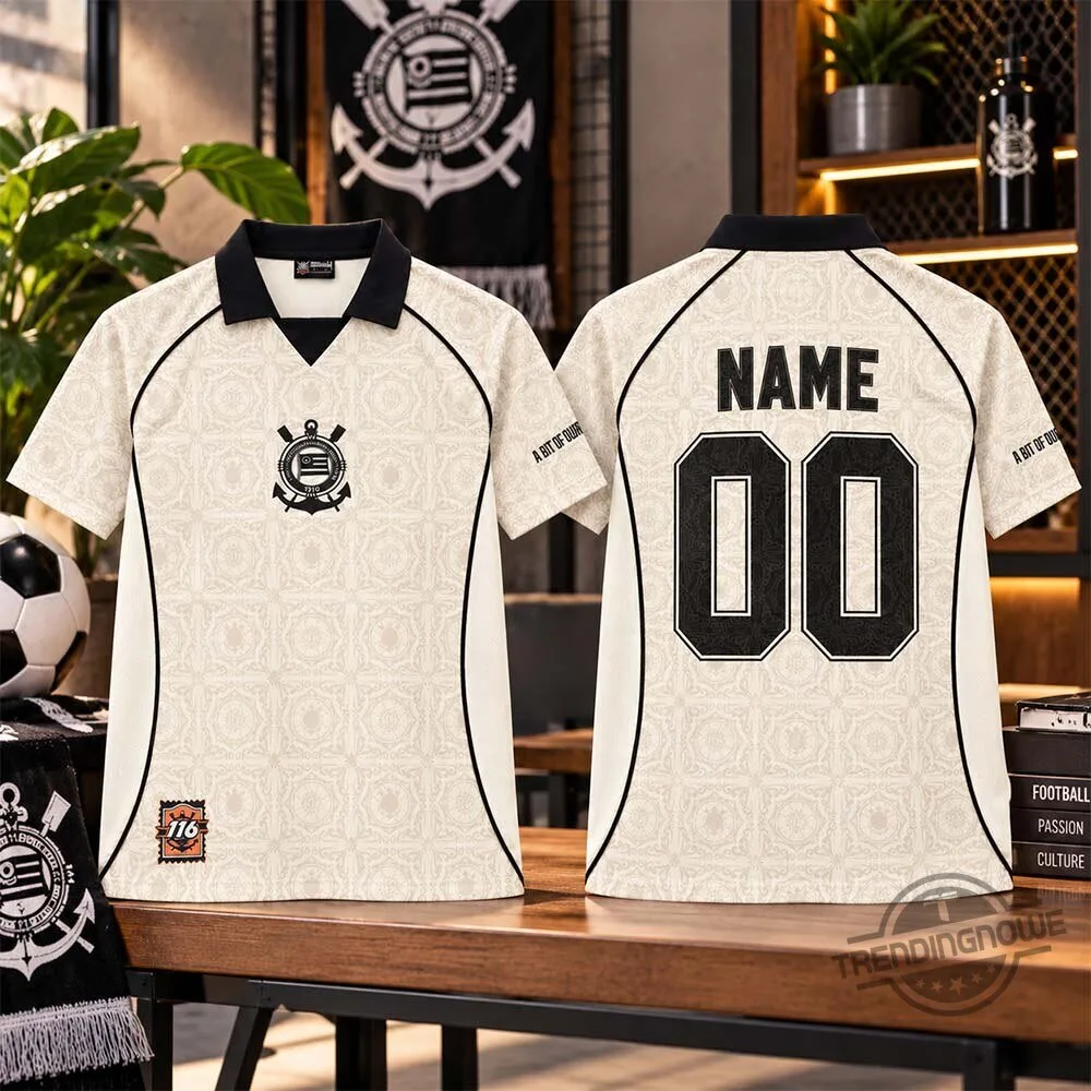 Corinthians 116 Years Special Edition Beige Polo Jersey Shirt 7 Corinthians 116 Years Special Edition Beige Polo Jersey Shirt