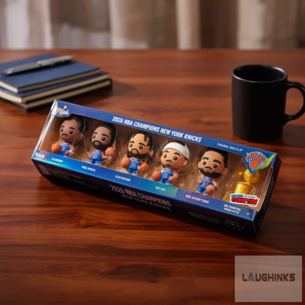 2026 NBA Champions New York Knicks Figural Set