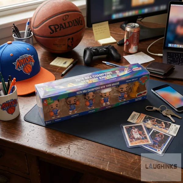 2026 NBA Champions New York Knicks Figural Set