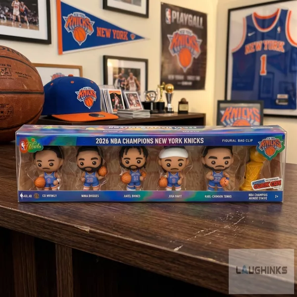 2026 NBA Champions New York Knicks Figural Set