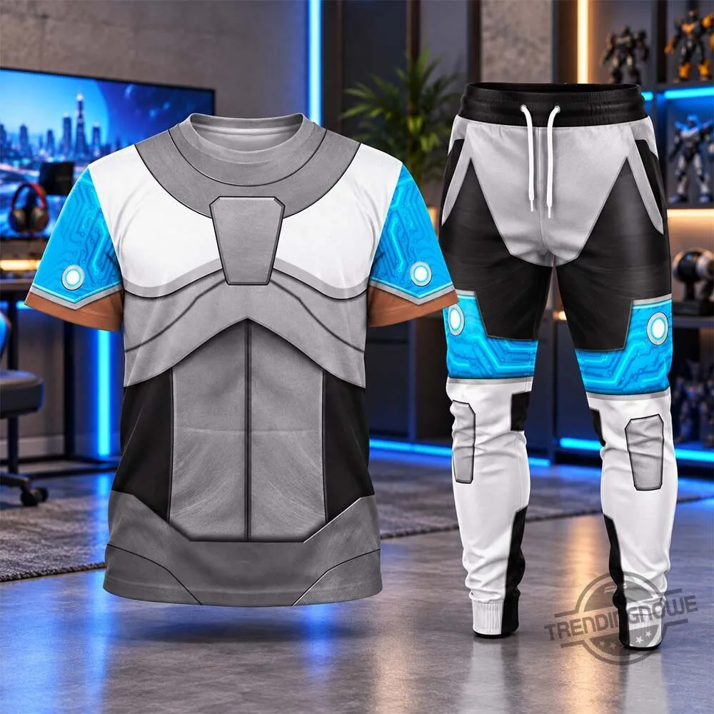 Teen Titans Cyborg Cosplay All Over Print Unisex Hoodie Shirt 6 Teen Titans Cyborg Cosplay All Over Print Unisex Hoodie Shirt