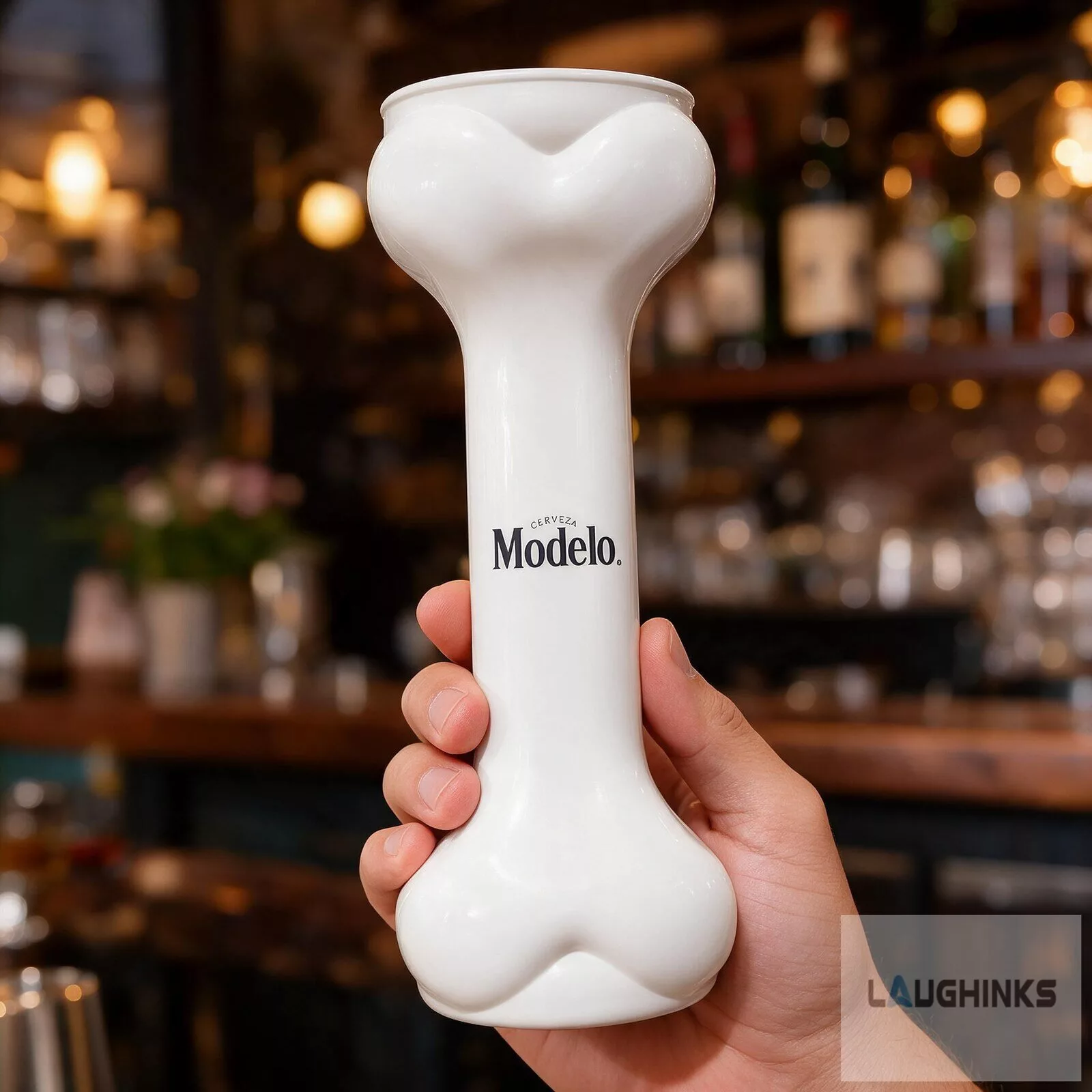 Modelo Dog Bone Shaped Novelty Mug Drinkware 5 Modelo Dog Bone Shaped Novelty Mug Drinkware