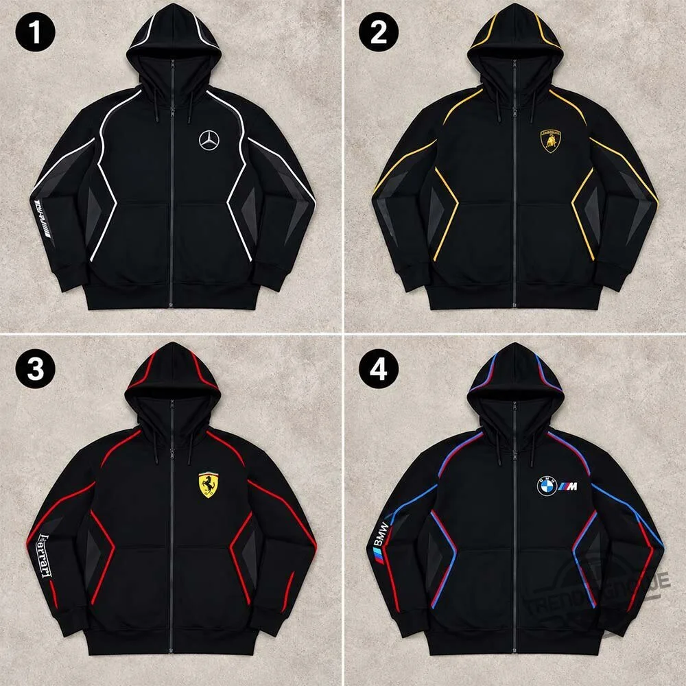 Revzips Mercedes Lamborghini Ferrari And BMW Printed Balaclava Ninja Zipper Face Mask Hoodie Shirt 6 Revzips Mercedes Lamborghini Ferrari And BMW Printed Balaclava Ninja Zipper Face Mask Hoodie Shirt